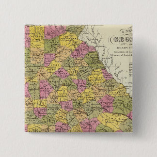 Chapa Cuadrada Nuevo Mapa De Georgia