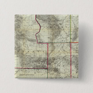 Chapa Cuadrada Nuevo mapa de Holt, Wyoming