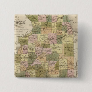 Chapa Cuadrada Nuevo Mapa De Illinois 2
