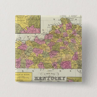 Chapa Cuadrada Nuevo Mapa De Kentucky