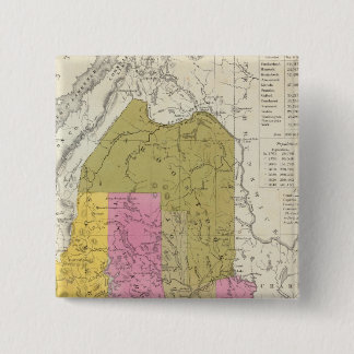 Chapa Cuadrada Nuevo mapa de Maine 2