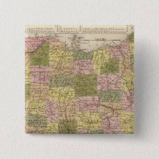 Chapa Cuadrada Nuevo Mapa De Ohio