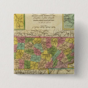Chapa Cuadrada Nuevo Mapa De Tennessee 2