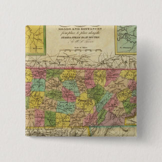 Chapa Cuadrada Nuevo Mapa De Tennessee 2