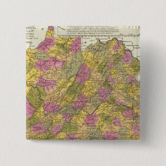 Chapa Cuadrada Nuevo Mapa De Virginia