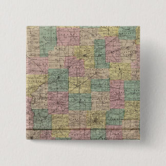 Chapa Cuadrada Nuevo mapa seccional y municipal de Indiana