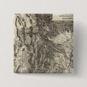 Chapa Cuadrada Nuevo mapa seccional y topográfico de Utah en Occ