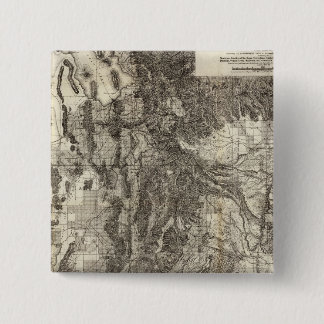 Chapa Cuadrada Nuevo mapa seccional y topográfico de Utah en Occi