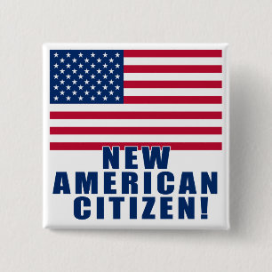 Chapa Cuadrada Nuevos regalos y camisetas americanos del
