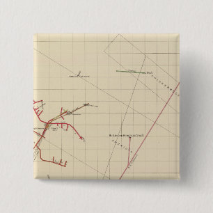 Chapa Cuadrada Número de mapas de minas de Comstock VIX