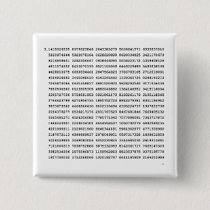 Chapa Cuadrada Número Pi De 1000 Primeros Dígitos  Símbolo mat