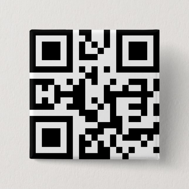 Chapa Cuadrada ❤ NY — Código QR (Anverso)