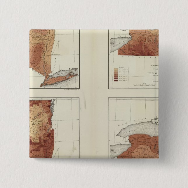 Chapa Cuadrada NY lluvias, población, elevación, temperatura (Anverso)