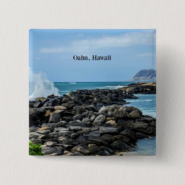 Chapa Cuadrada Oahu, Hawaii (Anverso)