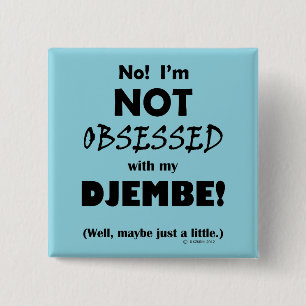 Chapa Cuadrada Obssed Djembe