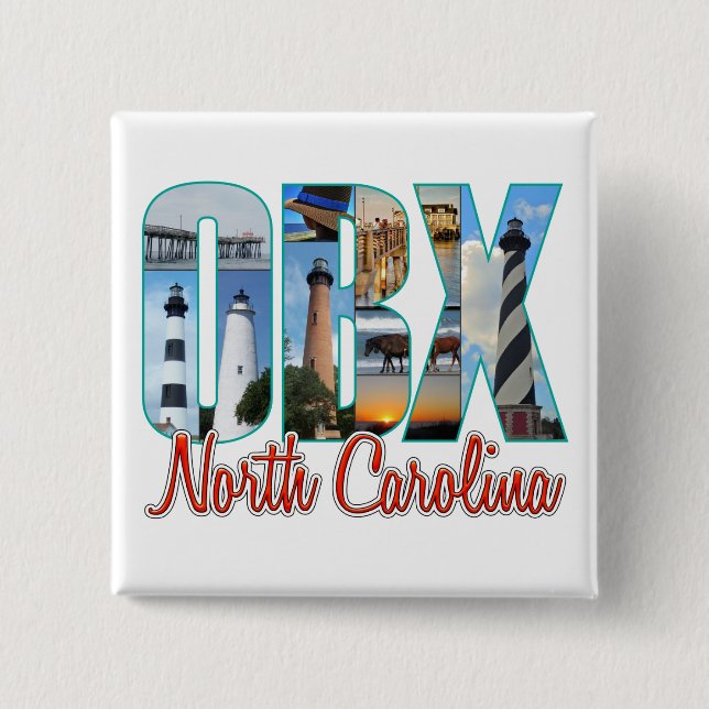 Chapa Cuadrada OBX Places Pride (Anverso)