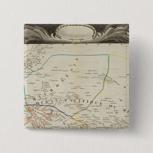 Chapa Cuadrada Océano (Anverso)