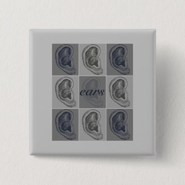 Chapa Cuadrada Ocho oídos gráficos (Anverso)
