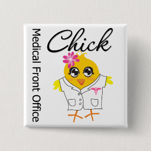 Chapa Cuadrada Oficina central médica