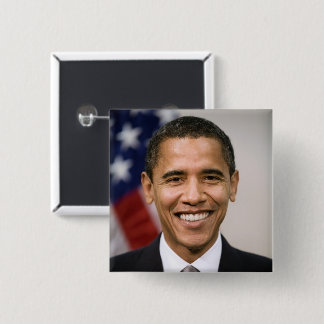 Chapa Cuadrada Oficina del Presidente Electo Barack Obama