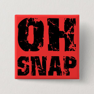 Chapa Cuadrada Oh broche