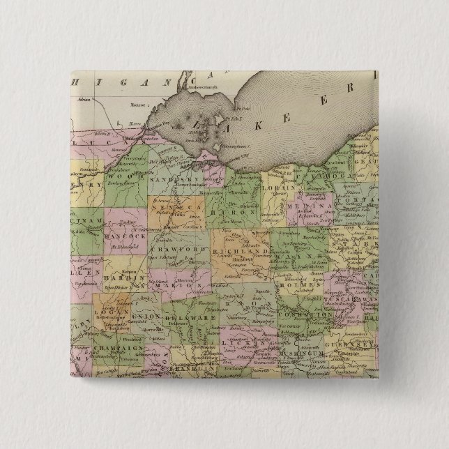 Chapa Cuadrada Ohio (Anverso)