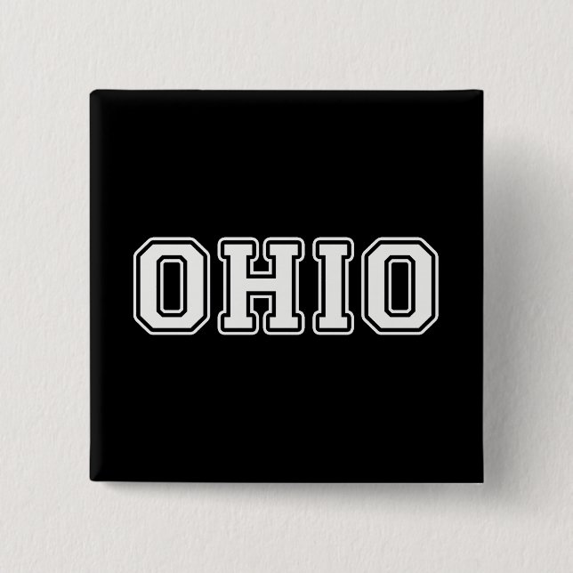 Chapa Cuadrada Ohio (Anverso)