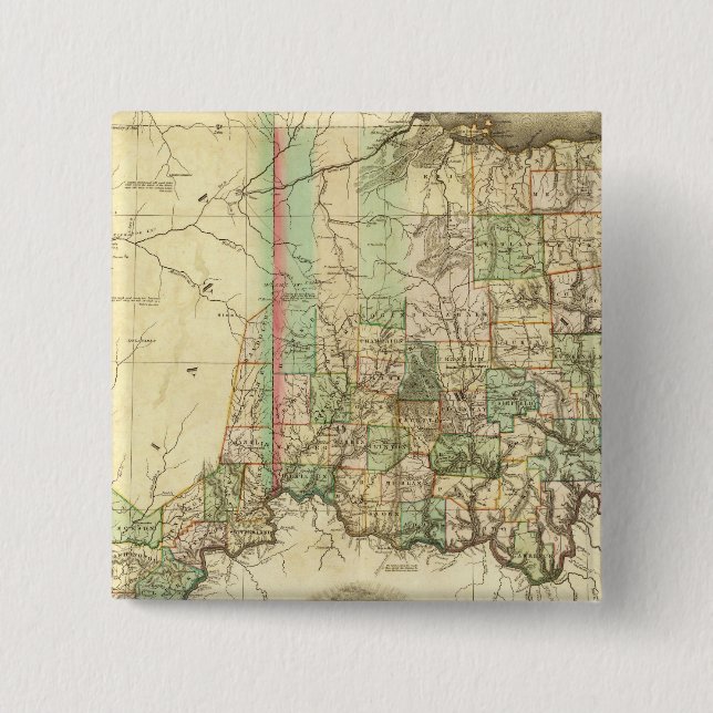 Chapa Cuadrada Ohio e Indiana 2 (Anverso)