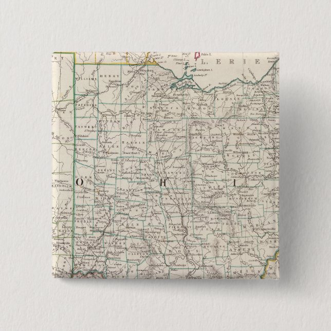 Chapa Cuadrada Ohio, Kentucky, Virginia (Anverso)