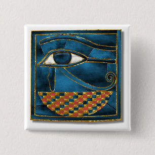 Chapa Cuadrada Ojo de Bojat Sagrado de Horus