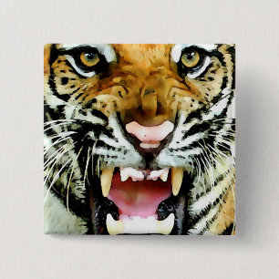 Chapa Cuadrada Ojos de tigre