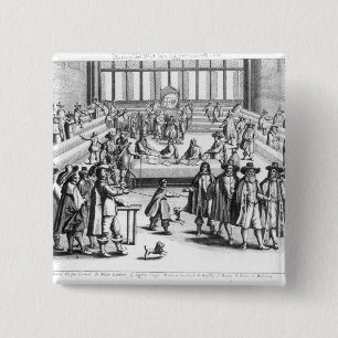 Chapa Cuadrada Oliver Cromwell que disuelve al parlamento