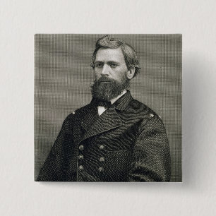 Chapa Cuadrada Oliverio Otis Howard (1830-1909), grabado por