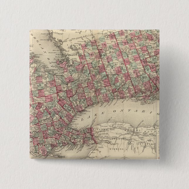 Chapa Cuadrada Ontario (Anverso)