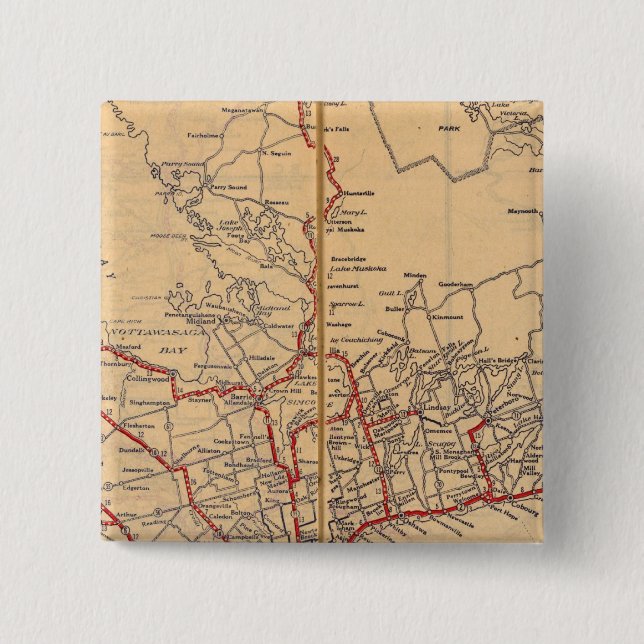 Chapa Cuadrada Ontario 3 (Anverso)