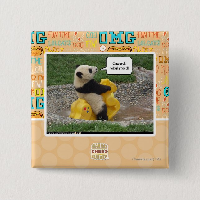 Chapa Cuadrada ¡Onwurd, corcel del nobul! (Anverso)