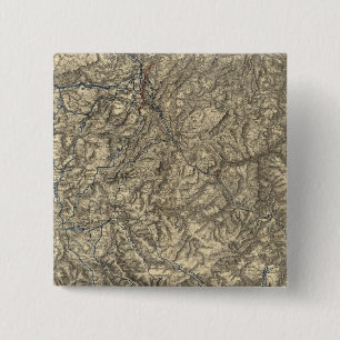 Chapa Cuadrada Operaciones militares de la Campaña de Atlanta 3