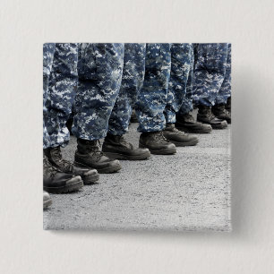 Chapa Cuadrada Opinión baja de la sección marineros