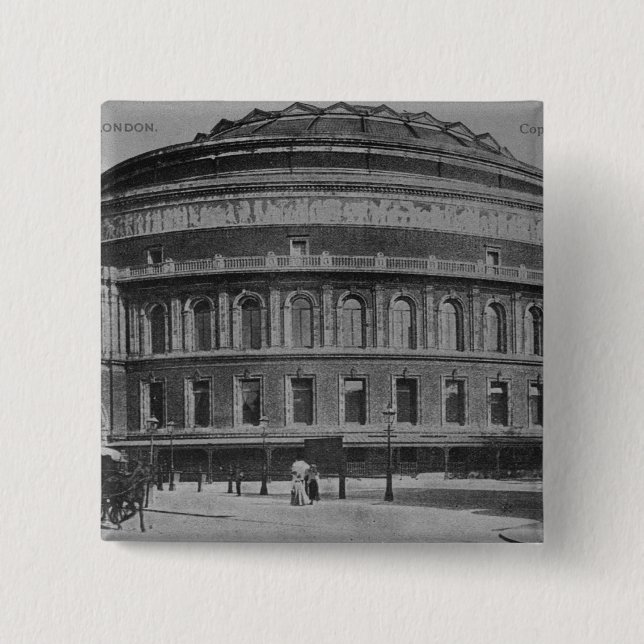 Chapa Cuadrada Opinión el Albert Pasillo, c.1900 (Anverso)