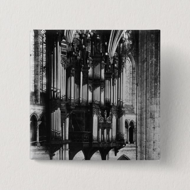 Chapa Cuadrada Órgano (Anverso)