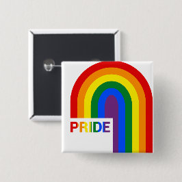 Chapa Cuadrada Orgullo arcoiris