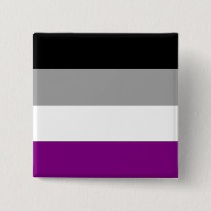Chapa Cuadrada Orgullo asexual