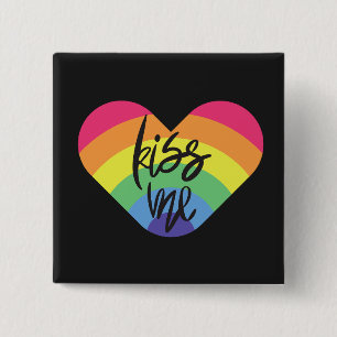 Chapa Cuadrada Orgullo - béstame. El amor es justo.
