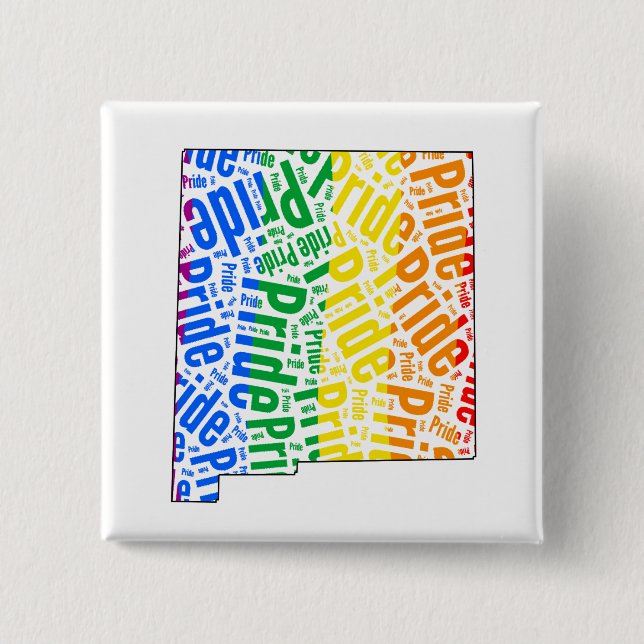 CHAPA CUADRADA ORGULLO DE NEW MÉXICO (Anverso)