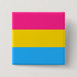 Chapa Cuadrada Orgullo Pansexual (Bandera Pan)
