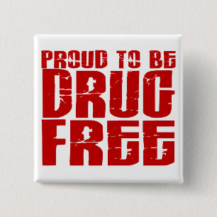 Chapa Cuadrada Orgulloso ser droga libere 2