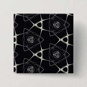 Chapa Cuadrada Ornamento de oro