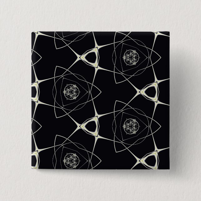 Chapa Cuadrada Ornamento dorado (Anverso)