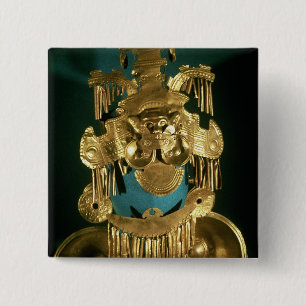 Chapa Cuadrada Ornamento pectoral de la región de Calima