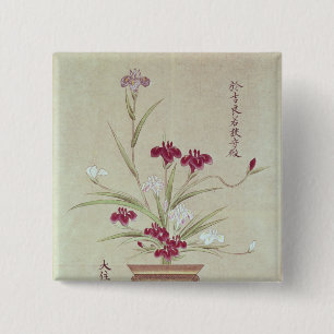 Chapa Cuadrada Orquídeas